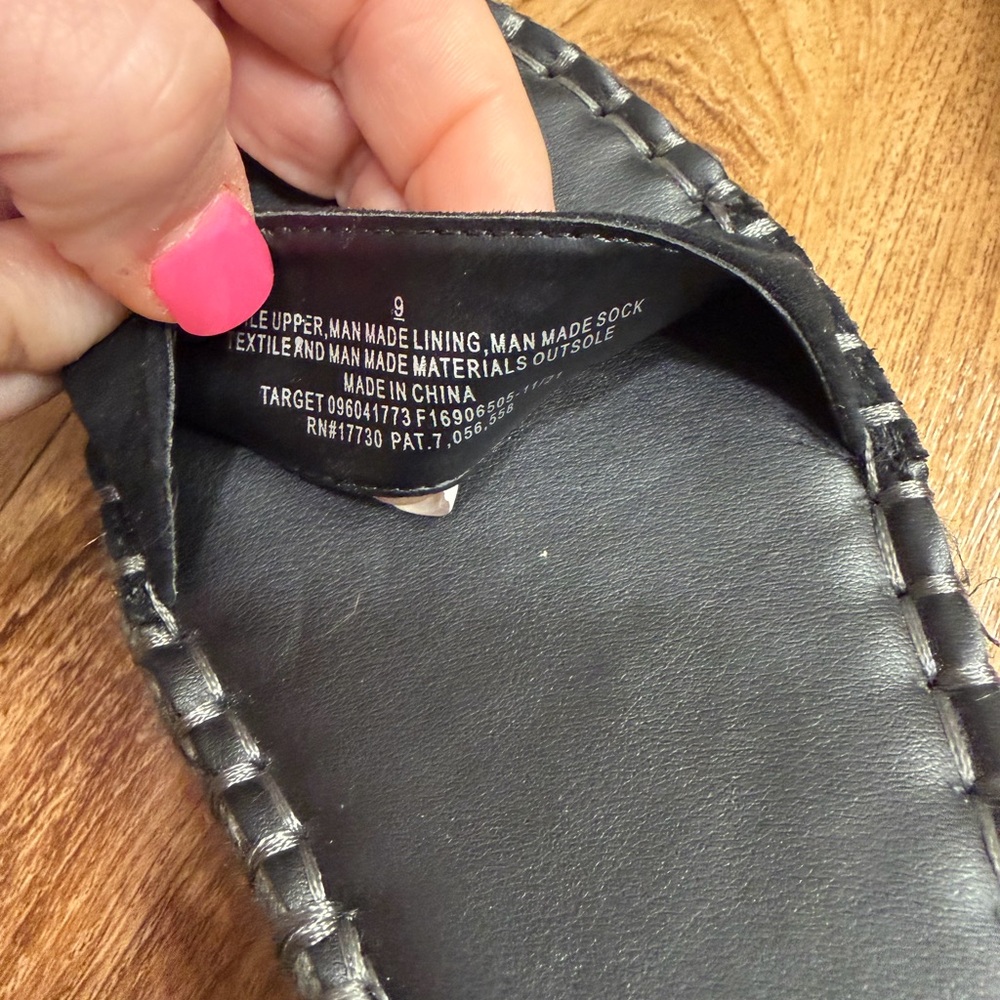 Universal Thread Espadrille Platform Sandals Size… - image 3